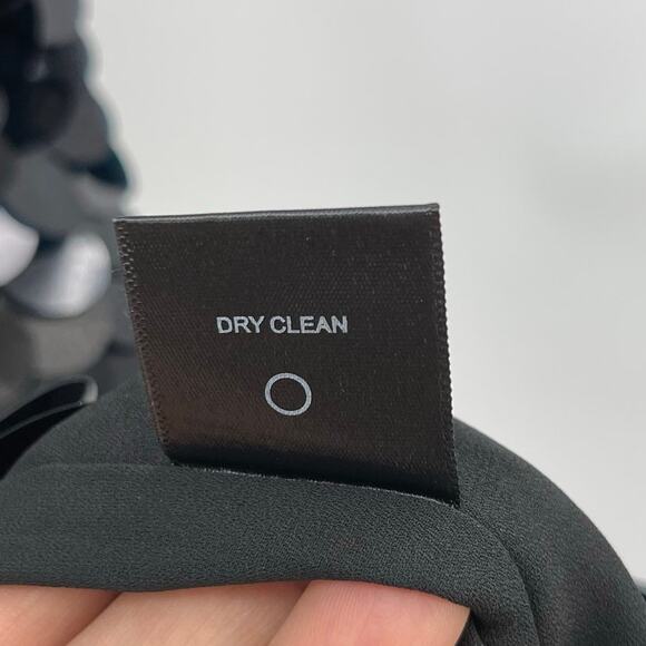 NBD | NWT Portra Mini Dress in Black Paillettes Party Disco Sequins M - Picture 16 of 16